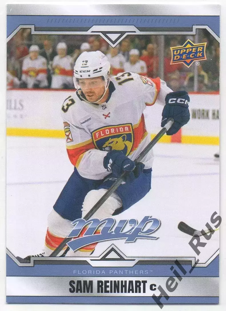 Карточка Sam Reinhart/Сэм Райнхарт (Florida Panthers/Флорида Пантерз) НХЛ/NHL