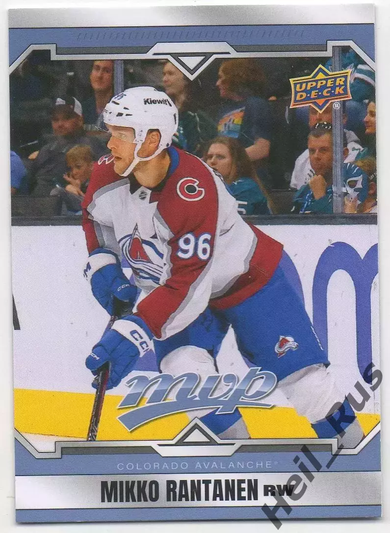 Карточка Mikko Rantanen / Микко Рантанен (Colorado Avalanche/Колорадо) НХЛ / NHL