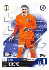 Футбол Карточка Djordje Petrovic/Джордже Петрович Челси Лига Конференций 2024-25
