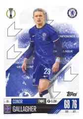 Футбол. Карточка Конор Галлахер Челси, Атлетико Мадрид Лига Конференций 2024-25