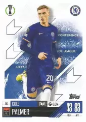 Футбол Карточка Коул Палмер Челси, Манчестер Сити Лига Конференций 2024-25 TOPPS