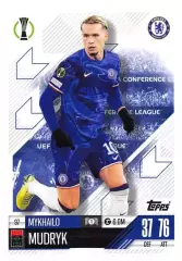 Футбол Карточка Михаил Мудрик Челси/Шахтер Донецк/Десна Лига Конференций 2024-25