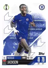 Карточка Николас Джексон (Челси, Бавария, Вильярреал) Лига Конференций 2024-25