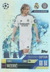 Карточка Лука Модрич Реал Мадрид, Тоттенхэм Хотспур/Милан Лига Чемпионов 2024-25