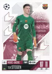 Футбол. Карточка Марк-Андре тер Штеген (Барселона) Лига Чемпионов 2024-25 TOPPS