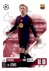 Футбол. Карточка Френки де Йонг (Барселона, Аякс) Лига Чемпионов 2024-25 TOPPS