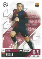 Карточка Витор Роке Барселона, Палмейрас/Реал Бетис Лига Чемпионов 2024-25 TOPPS