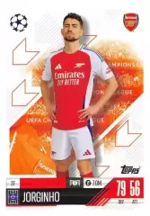 Карточка Jorginho/Жоржиньо Арсенал, Челси/Фламенго/Наполи Лига Чемпионов 2024-25