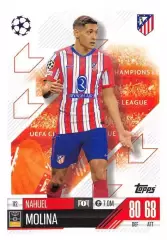 Карточка Науэль Молина Атлетико Мадрид/Бока Хуниорс Лига Чемпионов 2024-25 TOPPS