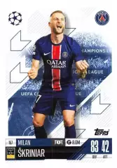 Карточка Милан Шкриньяр Пари Сен-Жермен, Интер, Сампдория Лига Чемпионов 2024-25