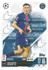 Карточка Мануэль Угарте Пари Сен-Жермен/Манчестер Юнайтед Лига Чемпионов 2024-25