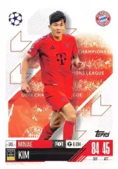 Футбол. Карточка Ким Мин Джэ Бавария Мюнхен, Наполи Лига Чемпионов 2024-25 TOPPS