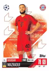 Карточка Нуссаир Мазрауи (Бавария/Манчестер Юнайтед/Аякс) Лига Чемпионов 2024/25