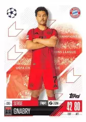 Карточка Serge Gnabry/Серж Гнабри Бавария, Арсенал/Вердер Лига Чемпионов 2024-25