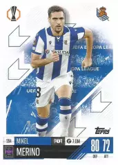 Карточка Микель Мерино Реал Сосьедад/Арсенал/Ньюкасл Юнайтед Лига Европы 2024-25