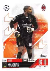 Футбол. Карточка Майк Меньян (Милан, Лилль, ПСЖ) Лига Чемпионов 2024-25 TOPPS