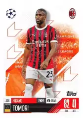 Футбол. Карточка Fikayo Tomori/Фикайо Томори Милан, Челси Лига Чемпионов 2024-25