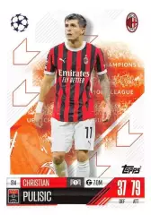 Карточка Кристиан Пулишич Милан, Боруссия Дортмунд, Челси Лига Чемпионов 2024-25