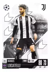 Футбол. Карточка Мануэль Локателли (Ювентус, Милан) Лига Чемпионов 2024-25 TOPPS