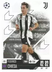 Карточка Федерико Кьеза (Ювентус, Ливерпуль, Фиорентина) Лига Чемпионов 2024-25