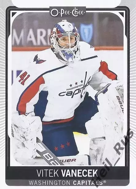 Карточка Vitek Vanecek/Витек Ванечек (Washington Capitals / Вашингтон) НХЛ/NHL