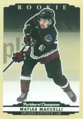 Карточка Matias Maccelli/Матиас Маччелли Arizona Coyotes/Аризона Койотис НХЛ/NHL