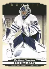 Хоккей; Карточка Erik Kallgren/Эрик Чельгрен Toronto Maple Leafs/Торонто НХЛ/NHL