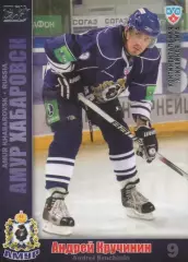 Хоккей. Карточка Андрей Кручинин (Амур Хабаровск) КХЛ/KHL сезон 2010/11 SeReal