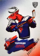 Хоккей. Карточка Талисман Торпедо Нижний Новгород КХЛ/KHL сезон 2024/25 SeReal