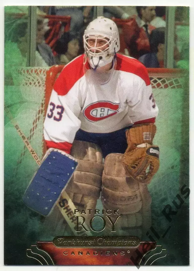 Карточка Patrick Roy/Патрик Руа (Montreal Canadiens/Монреаль Канадиенс) НХЛ/NHL