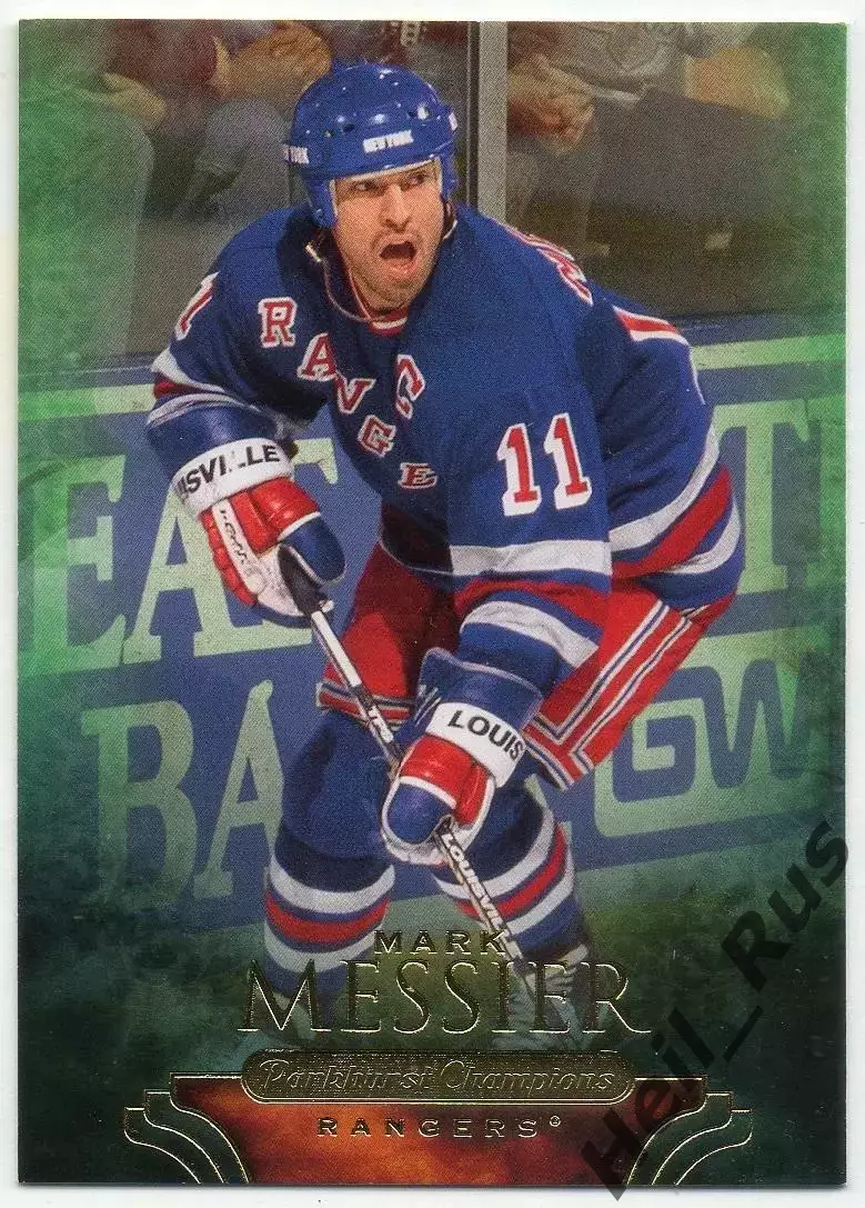 Карточка Mark Messier/Марк Мессье (New York Rangers/Нью-Йорк Рейнджерс) НХЛ-NHL