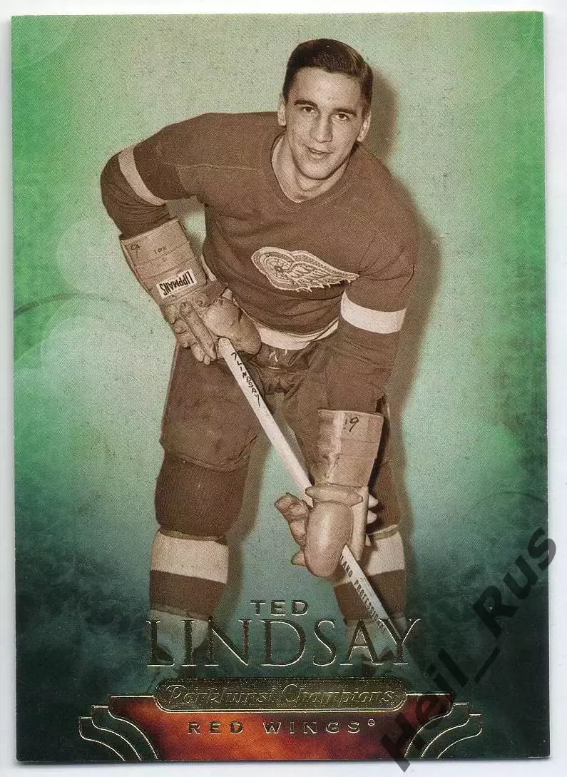 Карточка Ted Lindsay/Тед Линдсей (Detroit Red Wings / Детройт Ред Уингз) НХЛ/NHL