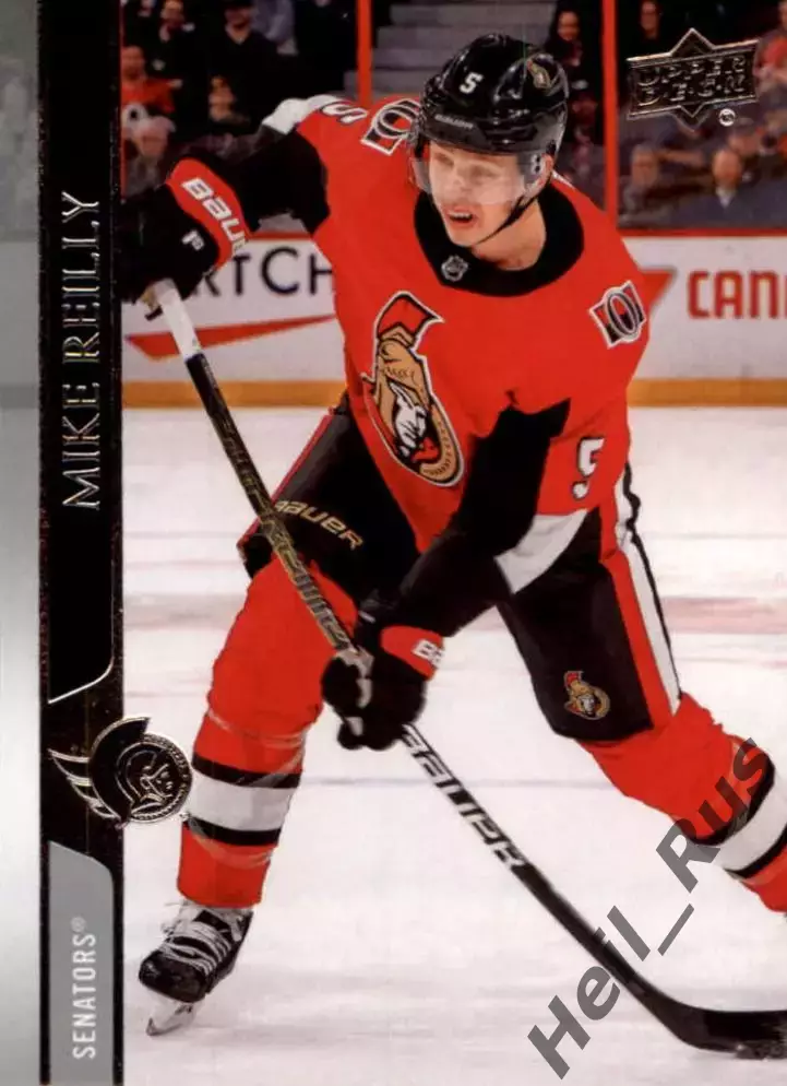 Хоккей. Карточка Mike Reilly/Майк Райлли Ottawa Senators/Оттава Сенаторз НХЛ/NHL