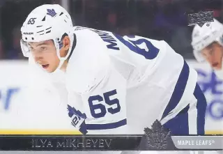 Карточка Илья Михеев Toronto Maple Leafs/Торонто Мейпл Лифс Авангард НХЛ/NHL/КХЛ