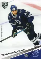 Хоккей. Карточка Владимир Брюквин (Динамо Москва) КХЛ/KHL сезон 2020/21 SeReal