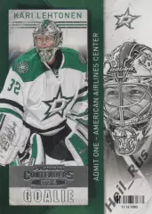 Хоккей; Карточка Kari Lehtonen/Кари Лехтонен (Dallas Stars/Даллас Старз) НХЛ/NHL