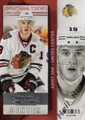 Хоккей; Карточка Jonathan Toews/Джонатан Тэйвз Chicago Blackhawks/Чикаго НХЛ NHL