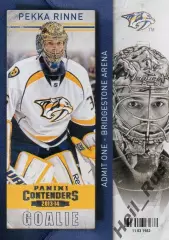 Карточка Rinne/Пекка Ринне Nashville Predators/Нэшвилл, Динамо Минск НХЛ/NHL/КХЛ