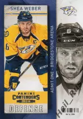 Хоккей. Карточка Shea Weber/Ши Уэбер (Nashville Predators / Нэшвилл) НХЛ/NHL