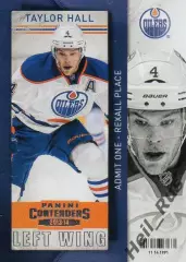 Хоккей; Карточка Taylor Hall/Тэйлор Холл Edmonton Oilers/Эдмонтон Ойлерз НХЛ NHL