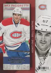 Хоккей. Карточка Max Pacioretty / Макс Пачиоретти (Montreal Canadiens) НХЛ/NHL