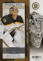 Хоккей Карточка Tuukka Rask/Туукка Раск (Boston Bruins/Бостон Брюинз) НХЛ / NHL