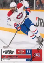 Хоккей Карточка P. K. Subban/Пи-Кей Суббан Montreal Canadiens / Монреаль NHL/НХЛ