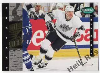 Хоккей. Карточка Яри Курри Los Angeles Kings/Лос-Анджелес Кингз, Йокерит НХЛ/NHL