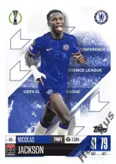 Карточка Николас Джексон (Челси, Бавария, Вильярреал) Лига Конференций 2024-25