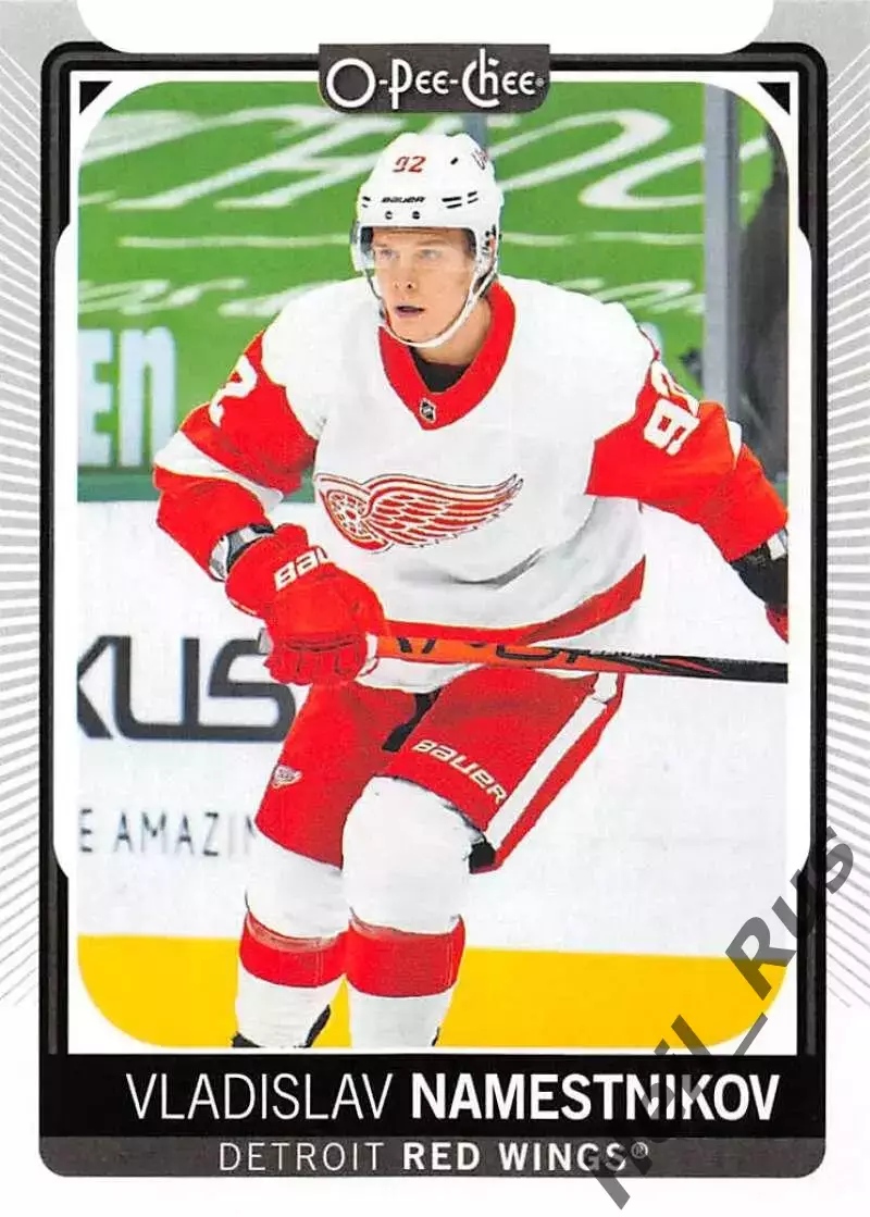 Хоккей Карточка Владислав Наместников (Detroit Red Wings/Детройт, Химик) НХЛ/NHL