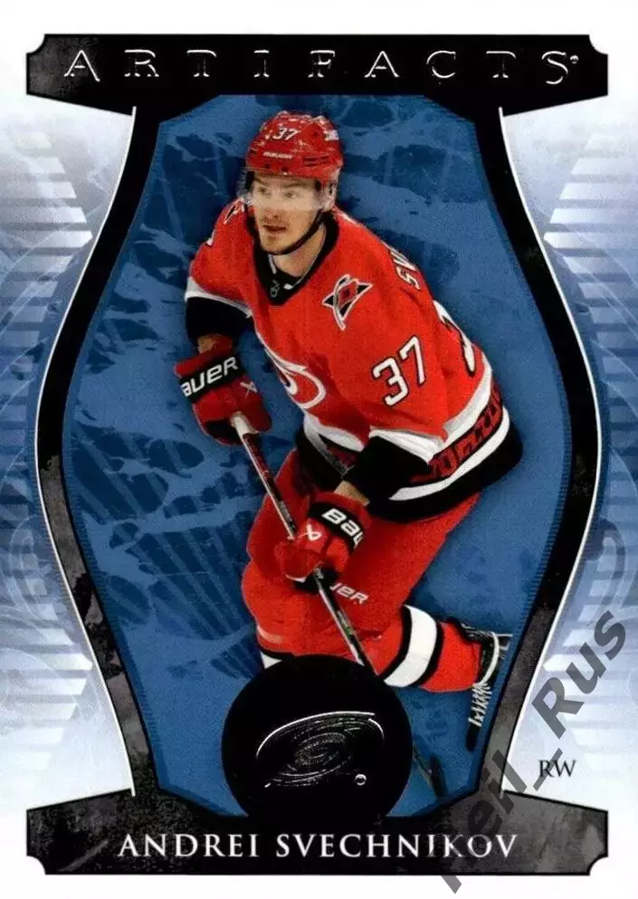 Хоккей Карточка Андрей Свечников (Carolina Hurricanes/Каролина, Ак Барс) НХЛ/NHL