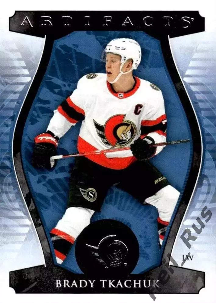 Карточка Brady Tkachuk/Брэди Ткачук (Ottawa Senators / Оттава Сенаторз) НХЛ/NHL