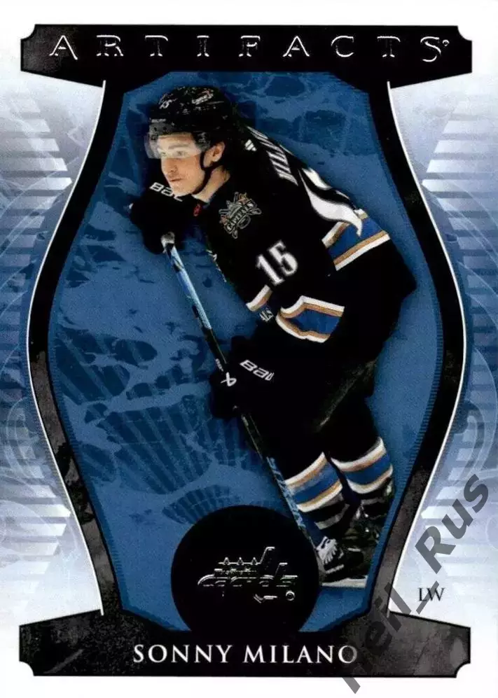 Карточка S. Milano/Сонни Милано (Washington Capitals/Вашингтон Кэпиталз) НХЛ/NHL