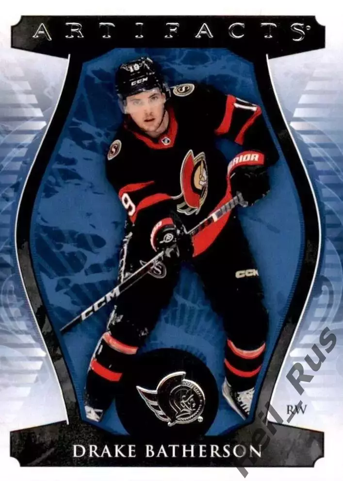 Карточка Drake Batherson/Дрейк Батерсон Ottawa Senators/Оттава Сенаторз NHL/НХЛ